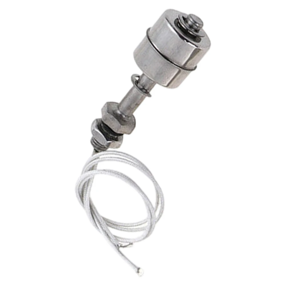 Float Switch 304 SS Water Level Controller Adjustable 180 Degree NO Mode for Aquarium Pool HVAC Drainage System