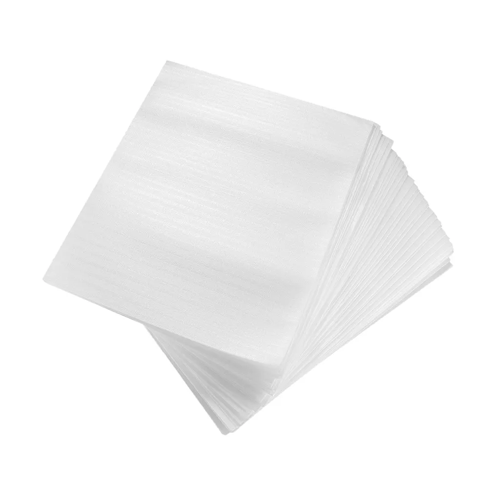 100Pcs Waterproof Foam Packing Bags Epe Cushion Wrap for Shipping Moving Storage Fragile Items Packaging Material Transport