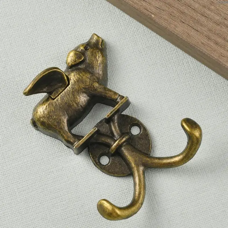 23GA Creative Pig Shaped Wall Hook for Organizing Clothes Keys Home Decoration - view 5