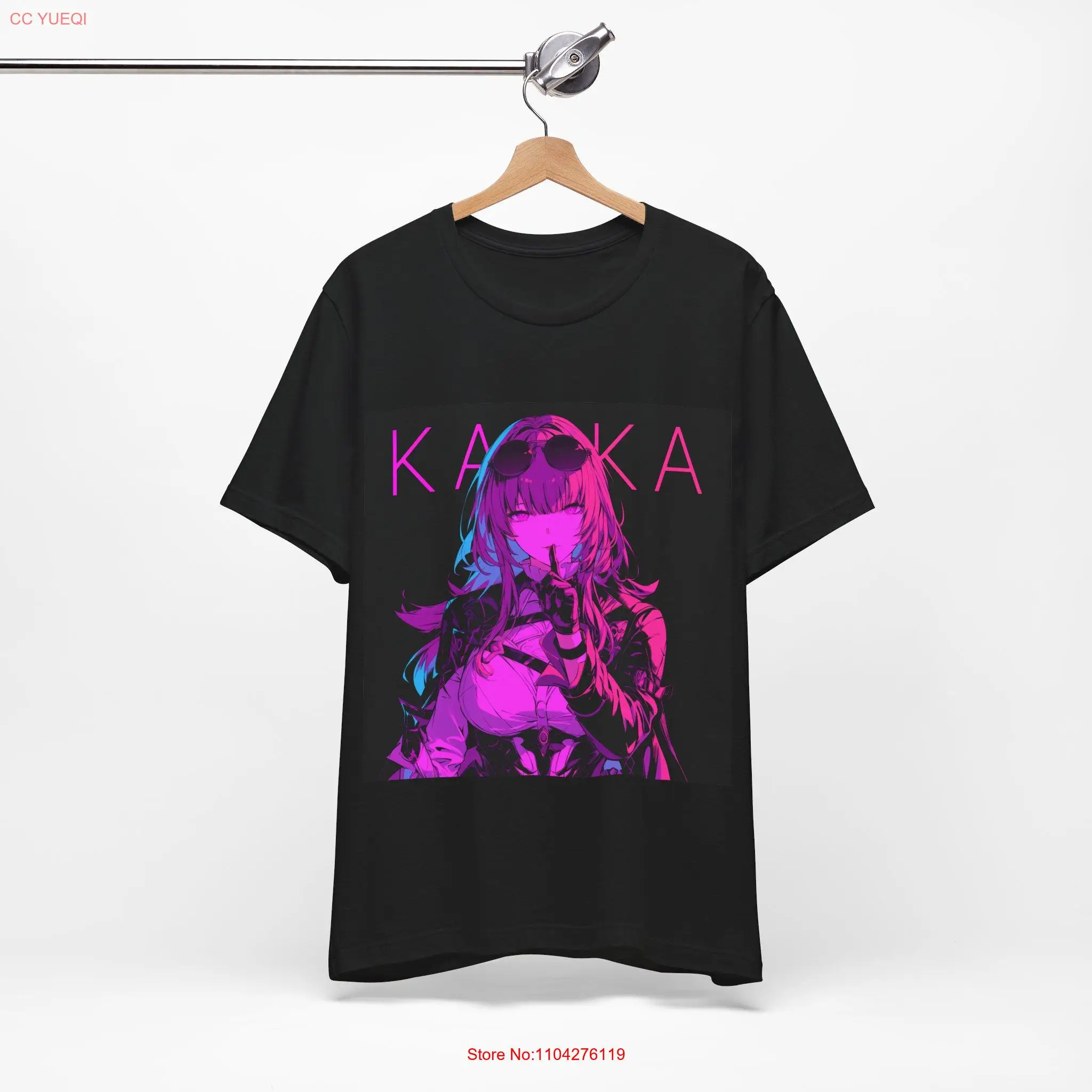 Kafka Honkai Star Rail T Shirt Stylish Anime Cool Merchandise long or short sleeves