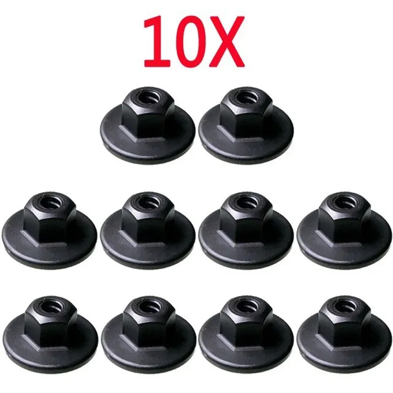 10Pcs Auto Clips Retainer Chassis Rear Bumper Splash Shield Nut 07147169847 Car Accessories For BMW E60 E90 E92 E91 E93 F01 F02