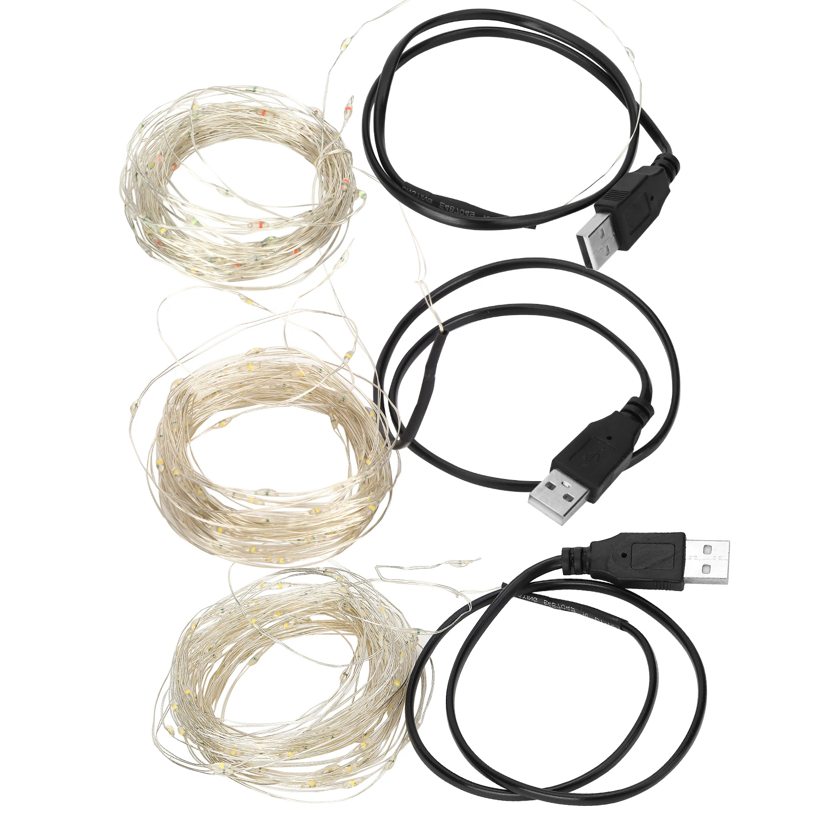 

Copper Wire String Lamp USB High Brightness Light String 32.8ft Waterproof Bendable Halloween Party for Decor Home Decor Party