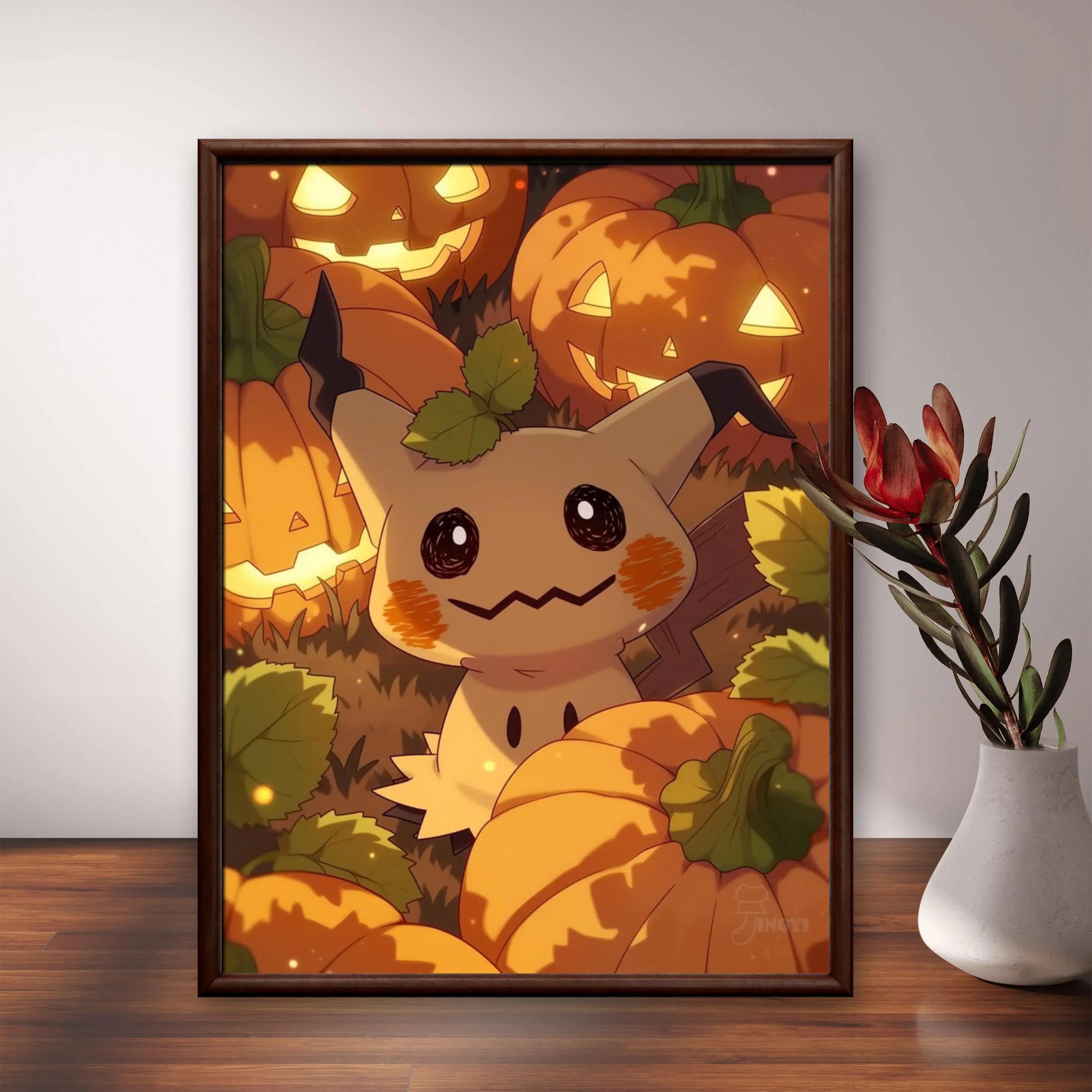 Niedliches Mimikyu Diamant-Malset 5D DIY Diamant-Stickerei Handgemachte Kunst Kindergeschenk Handwerk Heimdekoration – Detail 2