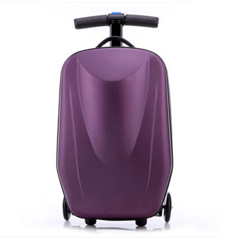 Sac à Dos de Scooter Rouge avec Filet Amovible, Valise d\'Embarquement de 20 Pouces, Multifonctionnel, Étanche, avec Fermeture Éclair, pour Homme et