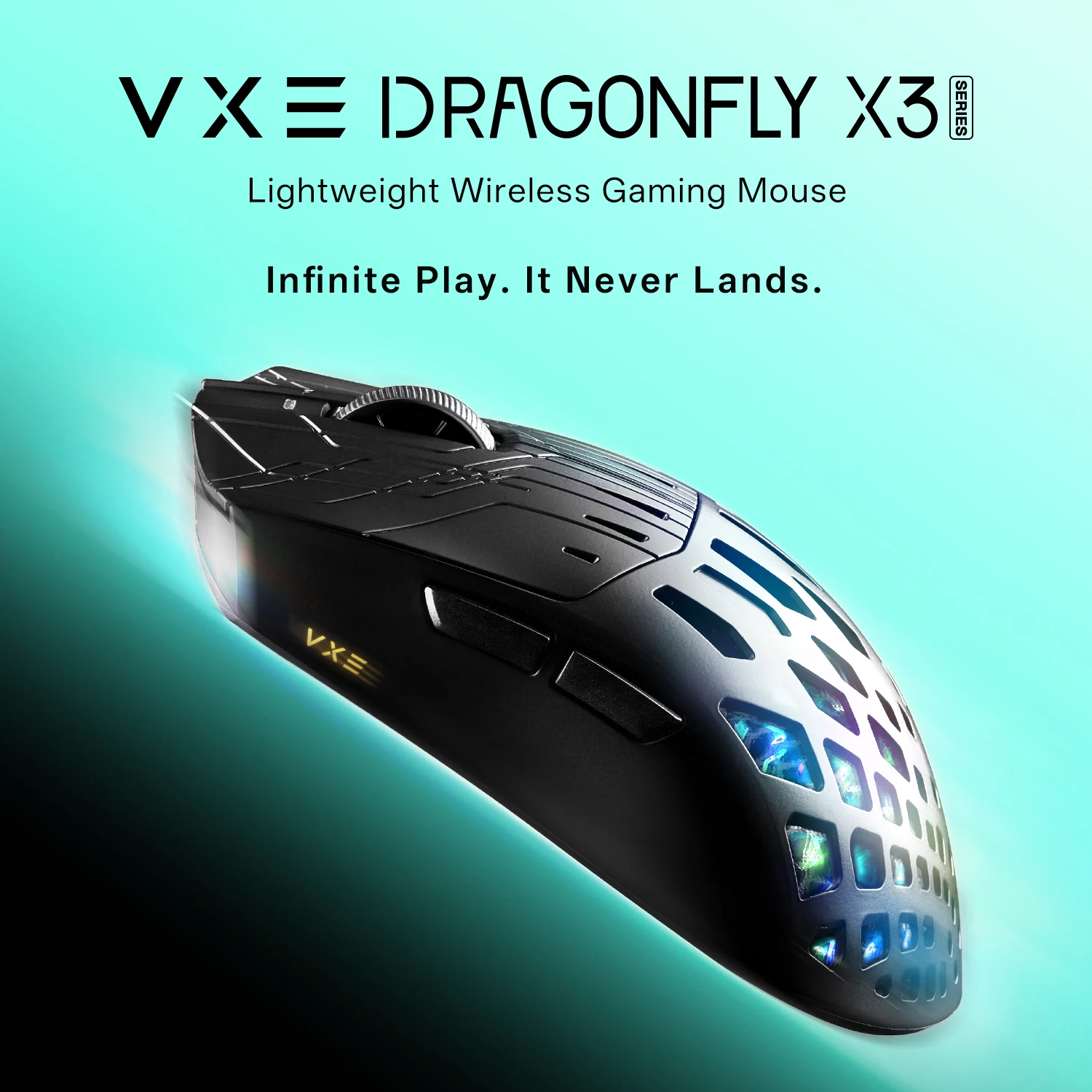 【¥4,062】VXE Dragonfly X3 Turbo マウス-アリエク特価アラート