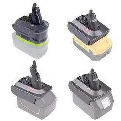 Battery Adapter Converter For Makita/Dewalt/Milwaukee/Bosch/Einhell/Ryobi to For Dyson V6 V7 V8 Battery Vacuum Cleaner Tools