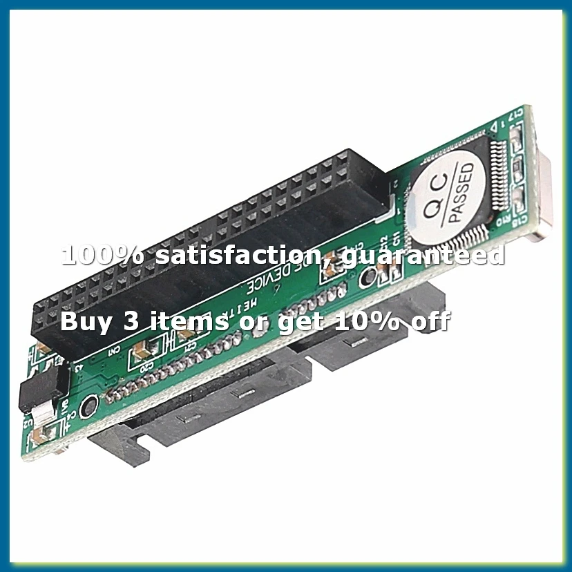 2.5 Inch Ide To Sata Adapter, Convert Laptop 44 Pin Male Ide Pata Hdd Hard Disk Drive Ssd To A Serial Port