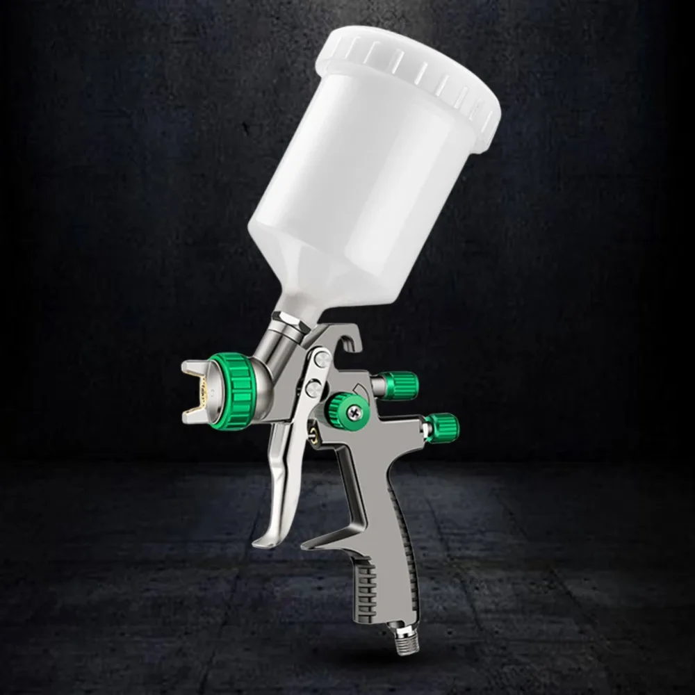 

Spray Gun Pneumatic 600ml Gravity Feed Spray Gun Automotive Air Paint Sprayer Gun for Car Primer Furniture Surface Spraying