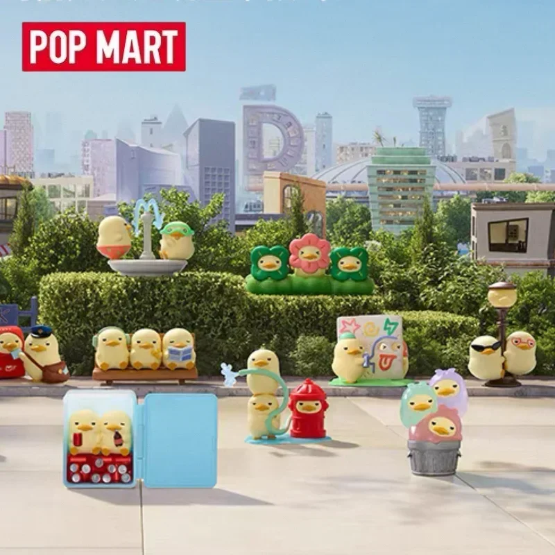 POPMART Mini DUCKOO Citywalk Serie Blindbox Spielzeug Mystery Box Überraschungsbox Actionfigur Original Echte Überraschungsbox