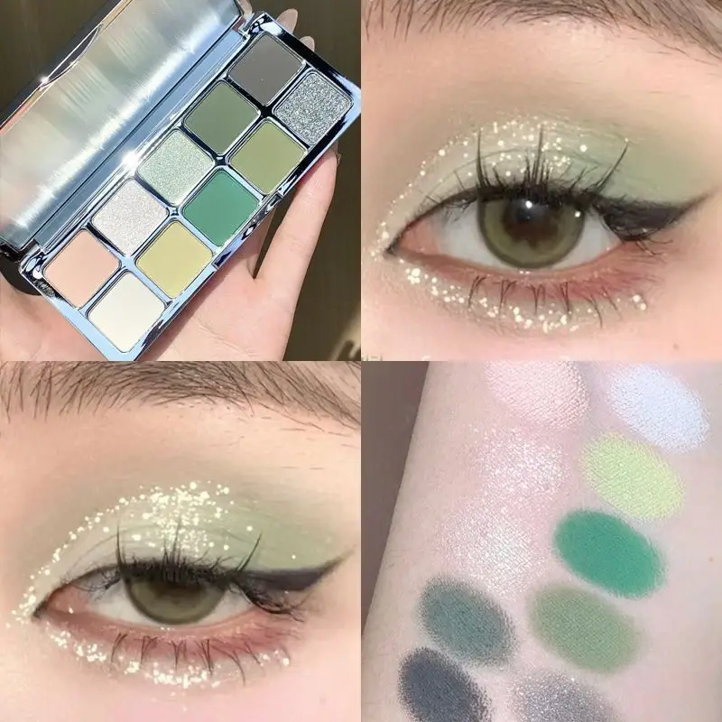 Sitiya Dreamy Ten Melad Winter Atmosphere Colors Gioco quotidiano Trucco Tavolozza di ombretti multicolori per principianti e studenti