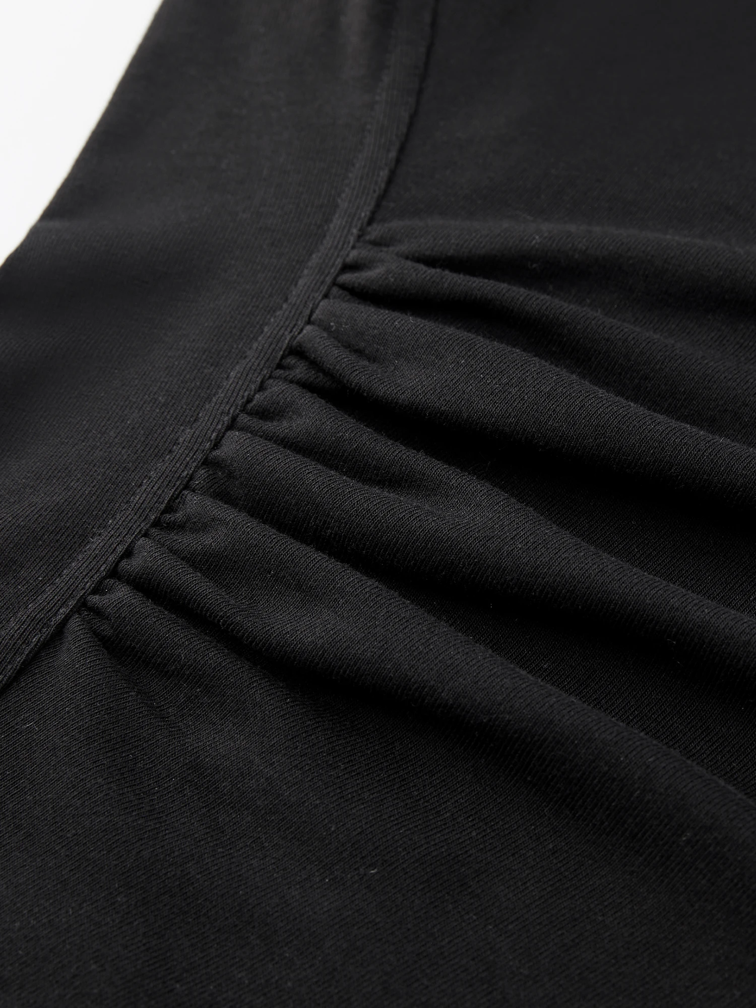 ZIQIAO Damen 2026 Herbst Neuheit 5A Antibakterielles Langarm-Bootsaum-T-Shirt Modisches Taillenbetonendes Asymmetrisches Schulter-Top – Detail 18