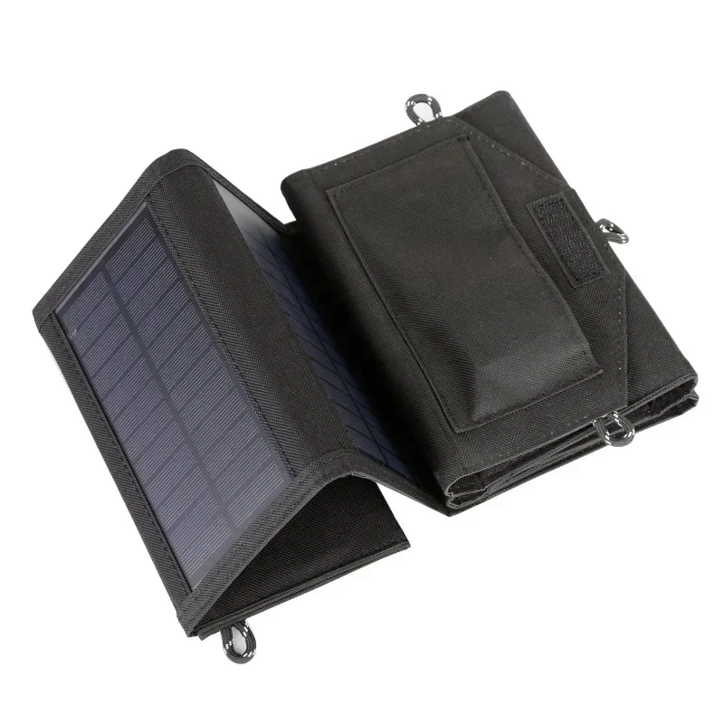 Imagem -03 - Célula Portátil de Painel Solar Dobrável Carregador de Bateria Solar Smartphone para Turismo ao ar Livre Camping Caminhadas Poder Usb 120w 5v Novo