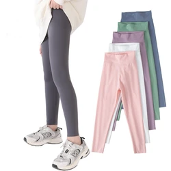 4-12 Years Old Girls Shark Pants Casual Cut Sports Pants Spring And Autumn Thin Section Baby Wear Children's Elastic Dance Pants