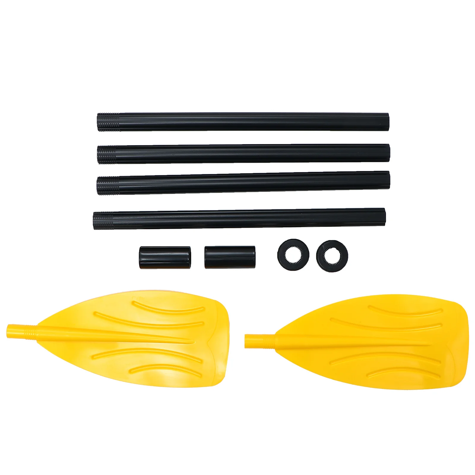 Pá de plástico estilo francês, remos de barco destacáveis, remos duráveis, uso profissional amador, fácil instalação, remoção de lâminas caneladas longas