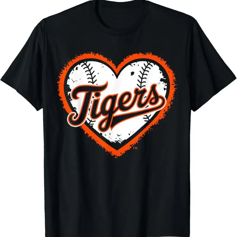 

Vintage Tigers Heart Throwback Retro Styles Classic T Shirt