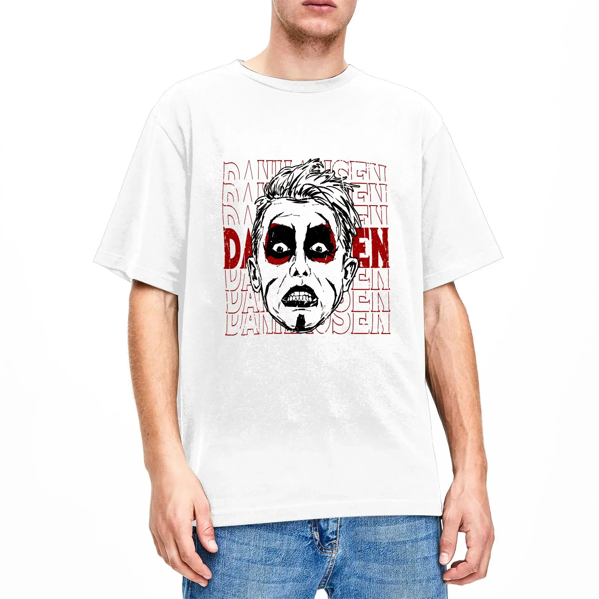 Danhausen Wrestling Movie Cotton T Shirt For Men Beach  Streetwear T Shirts Crewneck Novelty Tees Oversize Printed Tops