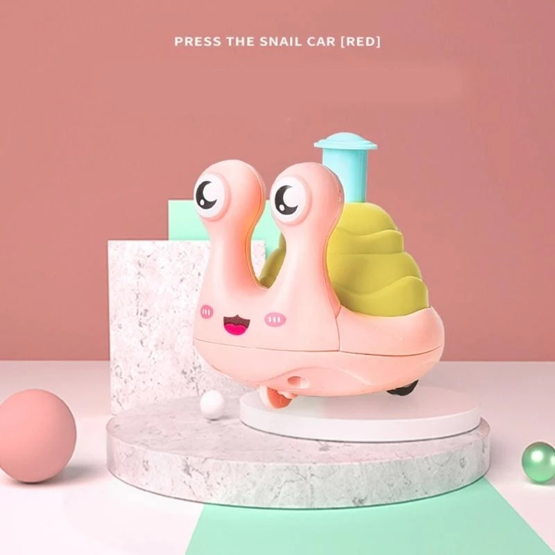 Pressione Go Cartoon Duck Toy Pull Back Car Toy para crianças presente meninos 15UB