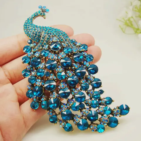 10 best sales मोर ब्रोच - №2