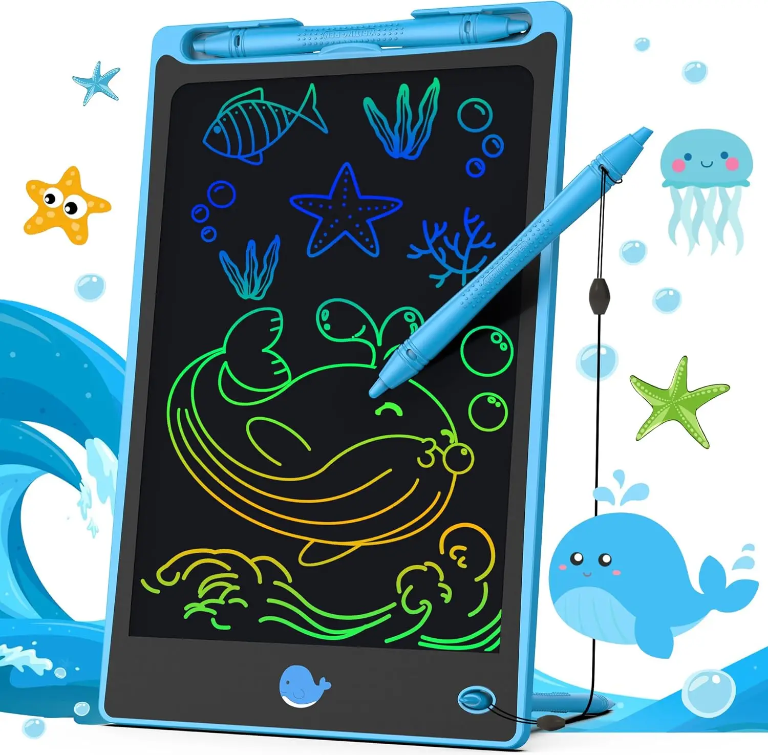 LCD Writing Tablet for Kids 8.8 Inch, Toys for Girls Boys Drawing Pad for 3 4 5 6 7 8 Year Old Kid