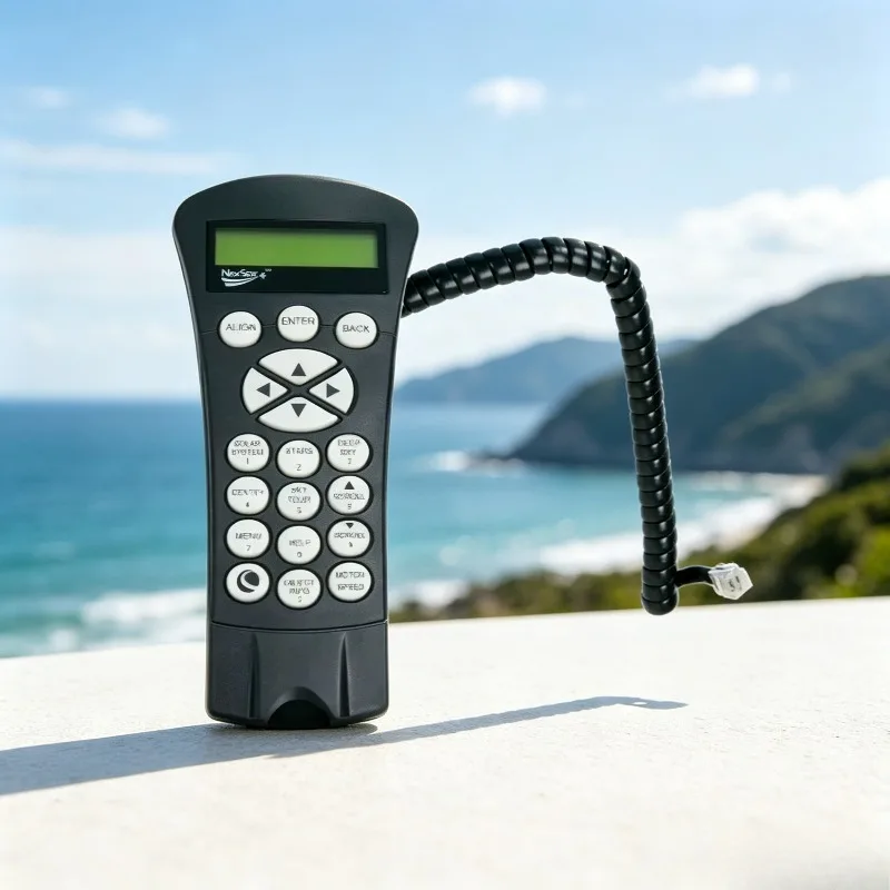 93981 Alt Azimuth Mount USB Hand Controller Astronomical Observation Remote Control with Matching Accessories for Stargazing