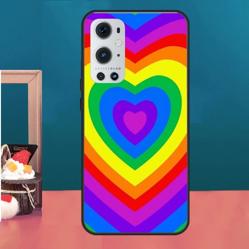 حافظة جمالية على شكل قلب بني من لاتيه لهاتف OnePlus 11 12 13 R 9 10 Pro 8T 9RT 10T OnePlus Nord 4 CE 2 3 Lite N20 N30