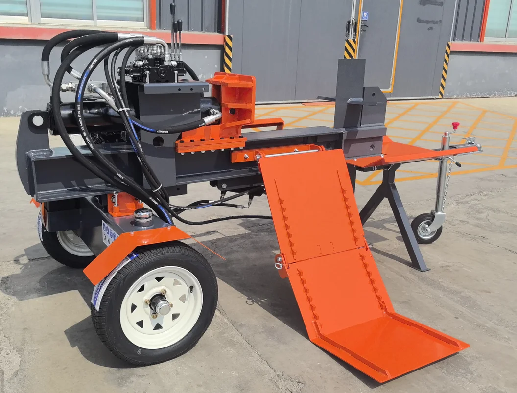 Hydraulischer Brennholzspalter mit Gasantrieb zum Verkauf