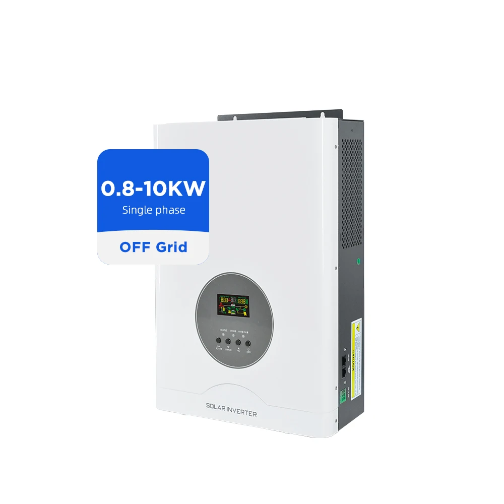 Home 5KW 24V Off Grid Single Phase 8000w 10000w Pure Sine Wave Solar Inverter With WIFI Model