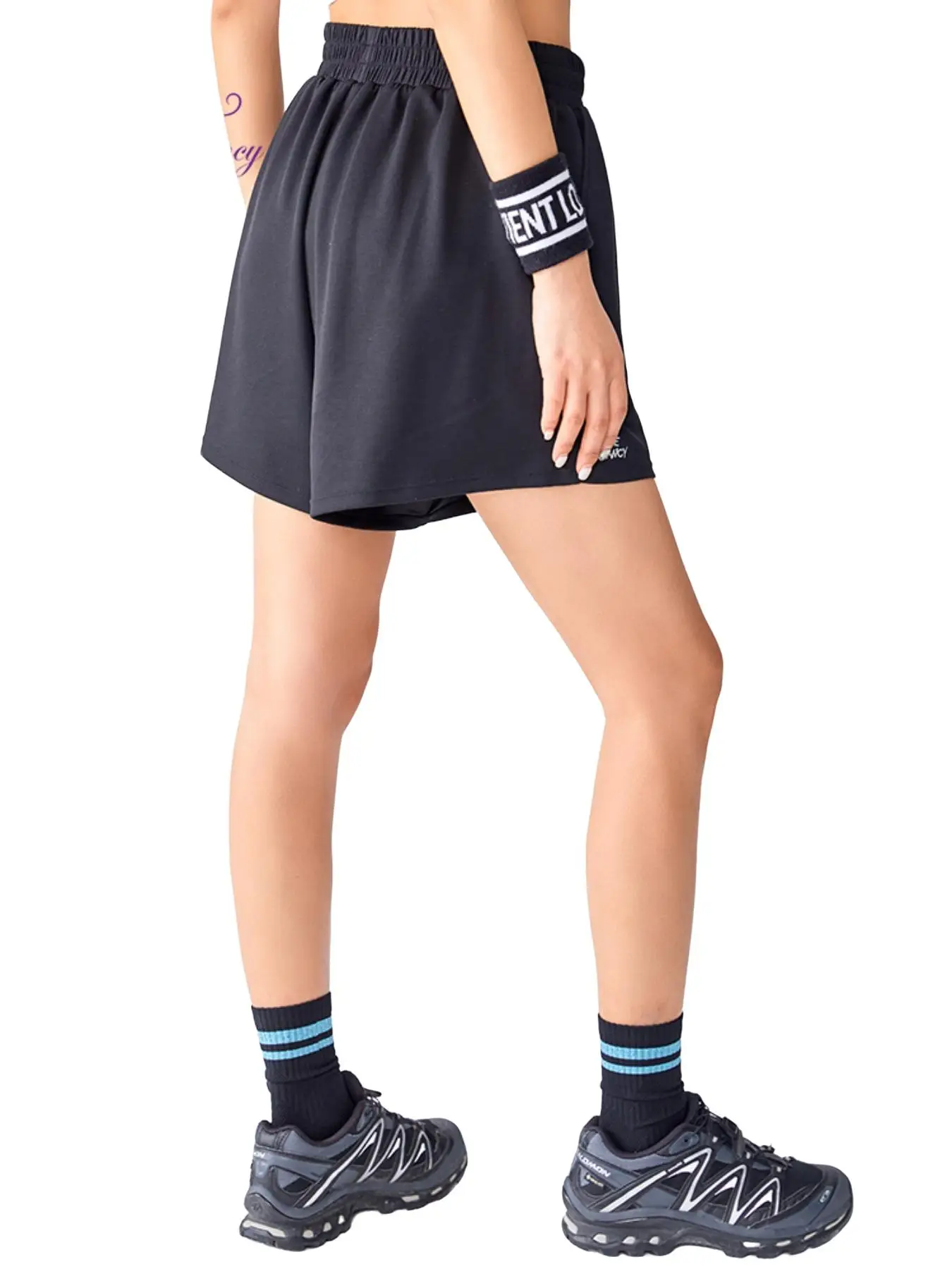 شورت رياضي للجري واليوجا للنساء مع جيوب، تصميم رياضي ناعم وجيد التهوية، ملابس مريحة للتمرين طوال الموسم 2279 #4