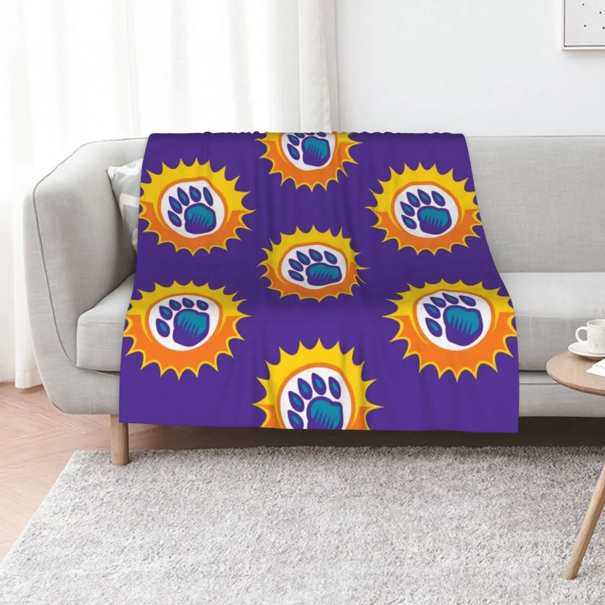 

ORLANDO SOLAR BEARS Hockey logo1 Throw Blanket Designers Blankets For Bed funny gift Plaid Blankets