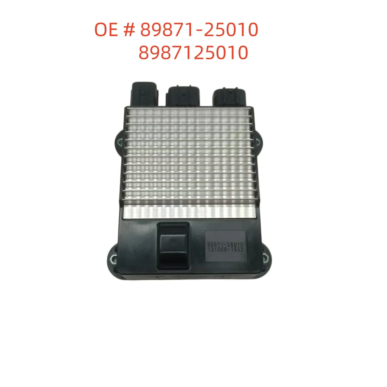 high quality 89871-25010 8987125010 Fuel injector module for Toyota