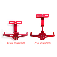 Universal Adjustable Motorcycle License Number Plate Bracket Rear Turn Signal Lamp Holder CNC Aluminum Eliminator Kits