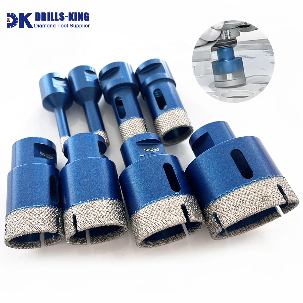 

1pc 6/8/10/20/25/35/50/68mm Diamond Vacuum Brazed Drilling Core Bit Cutter For Ceramic Granite Marble Stone Hole SawDrill Bits