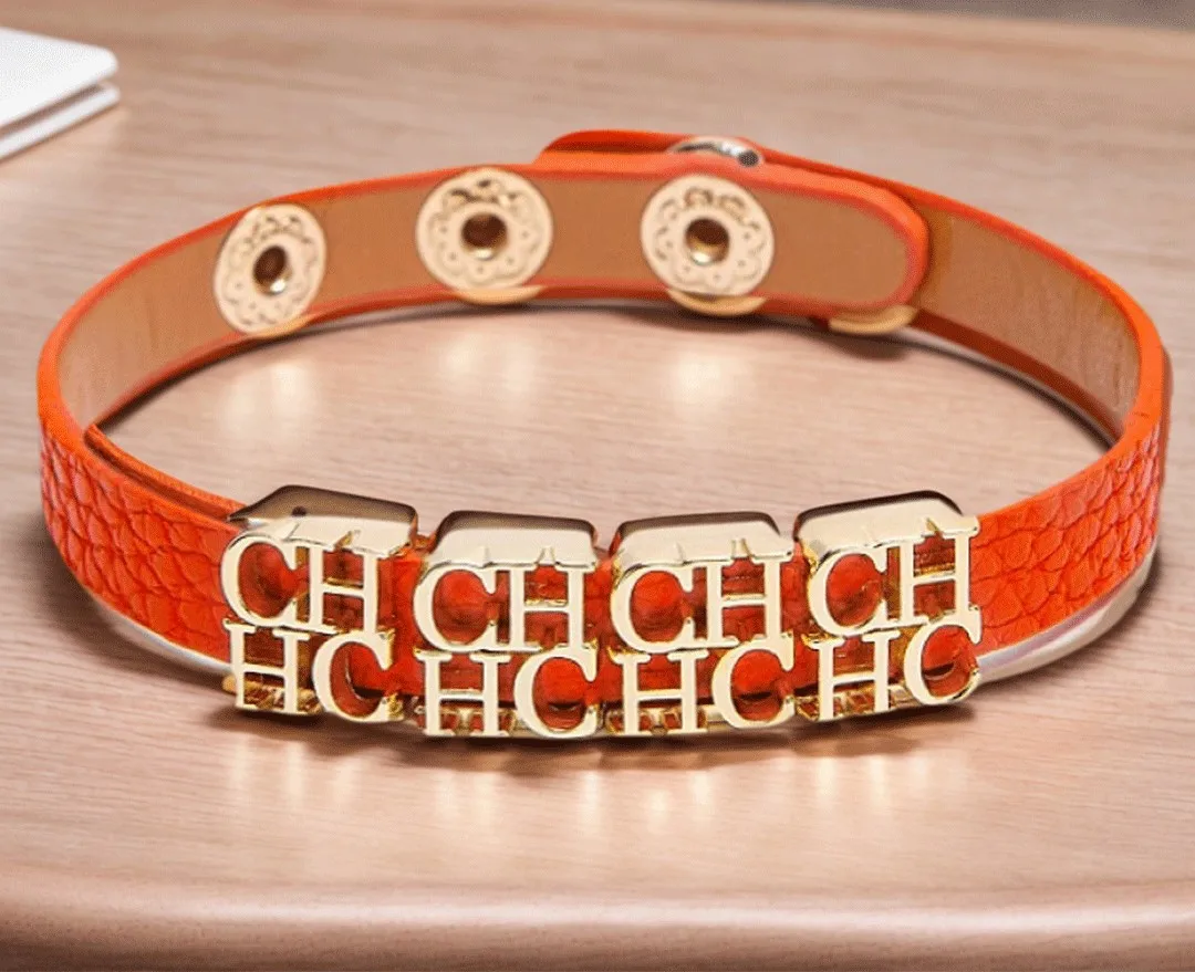 CH Damen-Vintage-Armband, Metall, Buchstabendekoration, schlicht, klassisch, mehrere Stile, vielseitig, für den Alltag – Detail 7