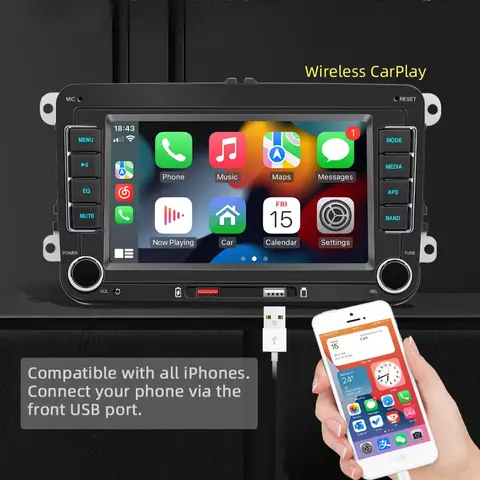 8 best sales vw golf radio - №6