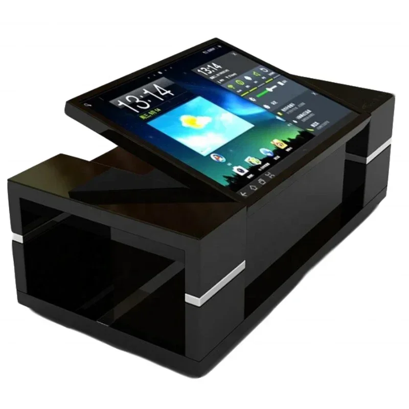waterproof capacitive multi touch interactive smart game table for kids