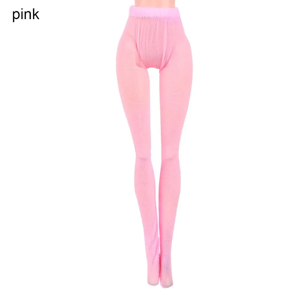 Suits 1/6 Miniature Clothes Colorful Pantyhose  Silk Stockings Mini Elastic leggings  Panty hose Dolls Accessories
