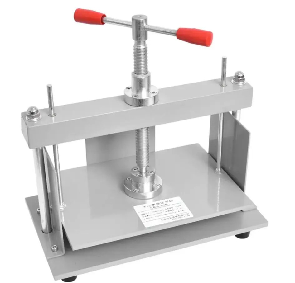 900F-A4 A4 사이즈 수동 평판 프레스 기계, 저렴한 가격의 책/종이 수동 평판 프레스 기계