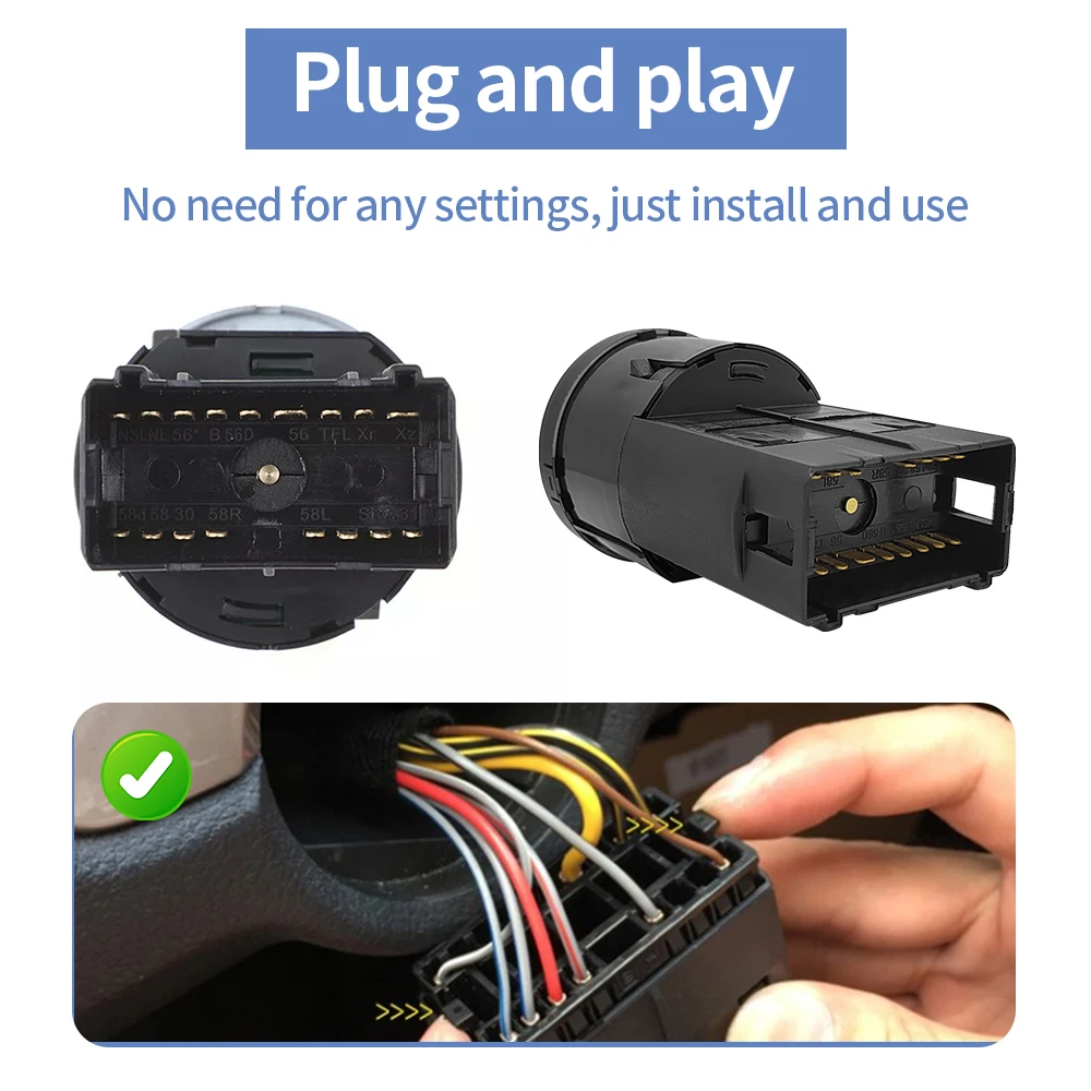 سيارة العلوي التبديل الضباب التحكم في الضوء اكسسوارات السيارات لشركة فولكس فاجن باسات B5 B5.5 جولف جيتا MK4 بولو 9N 9N3 جديد بيتل ترانسبوتر