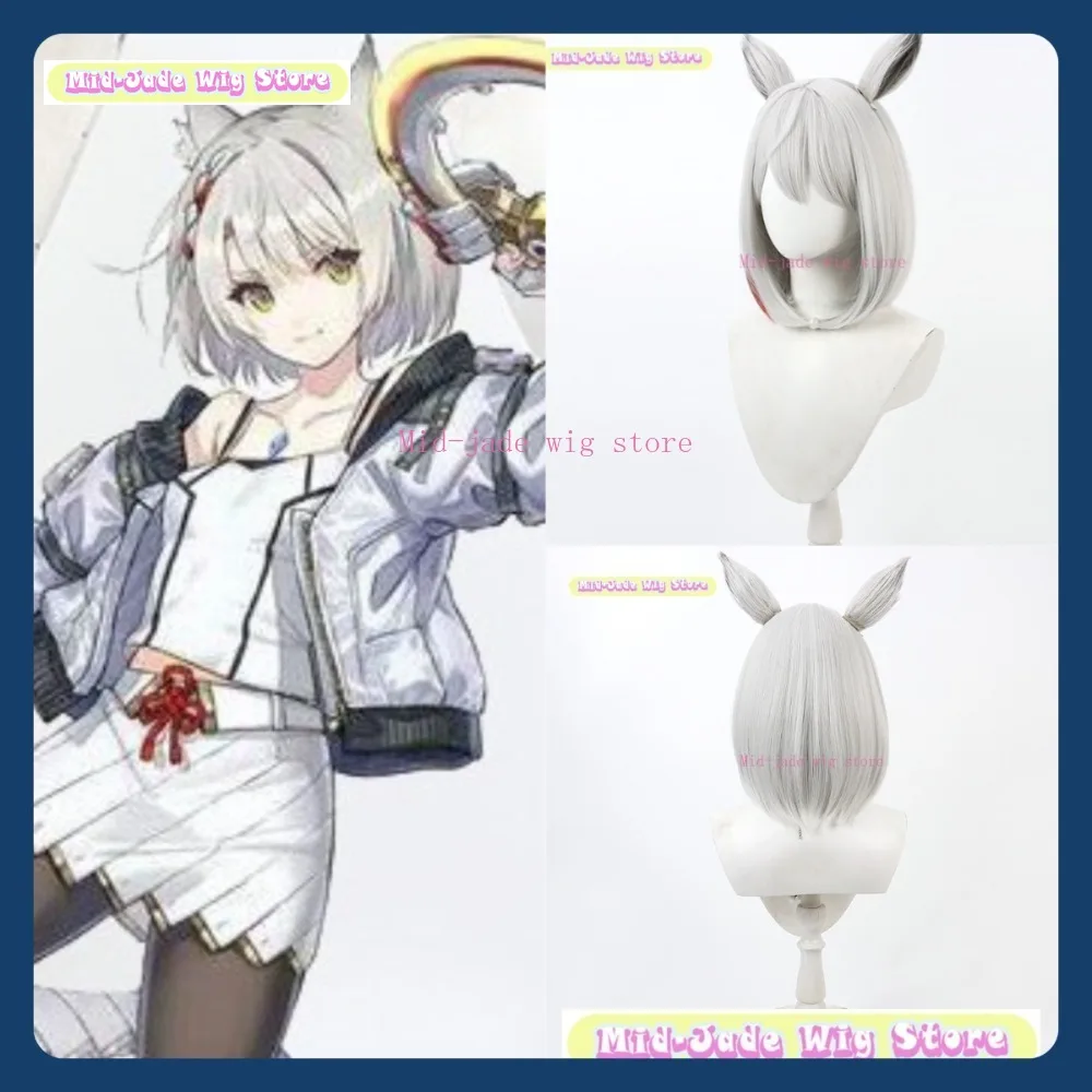 

Mid-jade Wig Store Xenoblade Chronicles 3 Mio Cosplay Wig Anime Game Role Playing Synthetic Hair Halloween Party