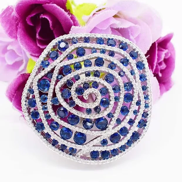 40mm Women's High Qualit Bow CZ-inlaid Pearl Bracelet Necklace Sweater Chain Connection Buckle