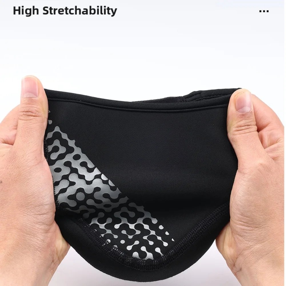 

Дышащие теплые чехлы для велотуфель, полудлинные, ветрозащитные, с фиксируемым ремешком, для шоссейного и горного велоспорта, поездок на работу и соревнований