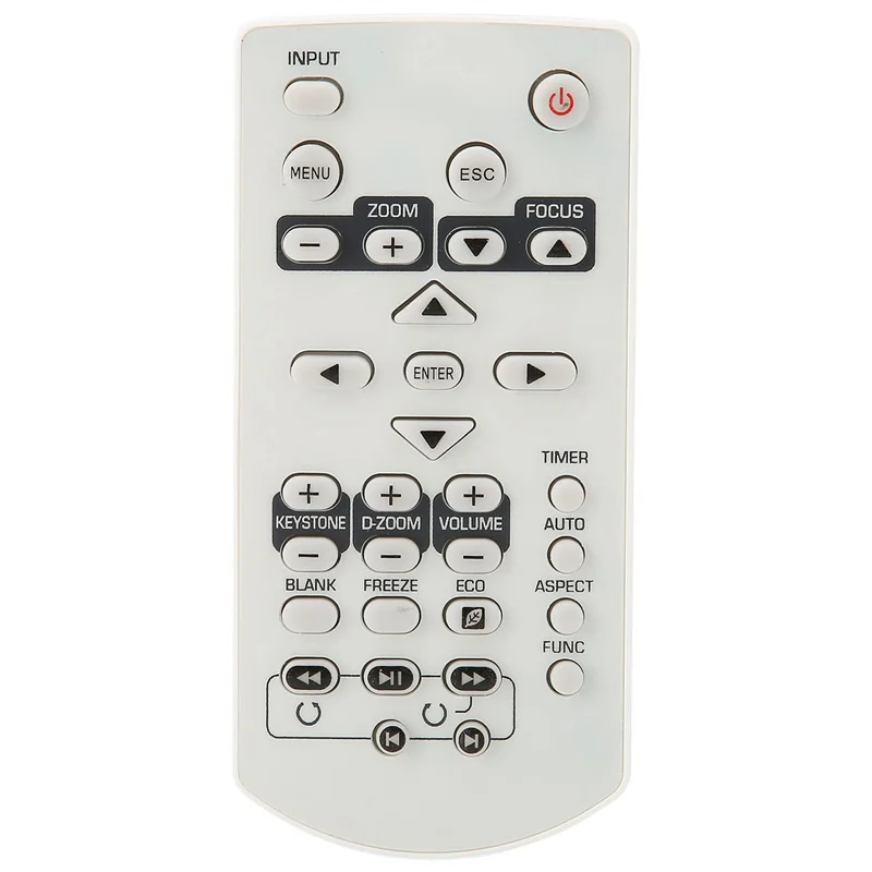 YT‑130 Remote Control Replace for CASIO XJ‑A142 XJ‑A147 XJ‑A242 XJ‑A247 Projector Remote Control