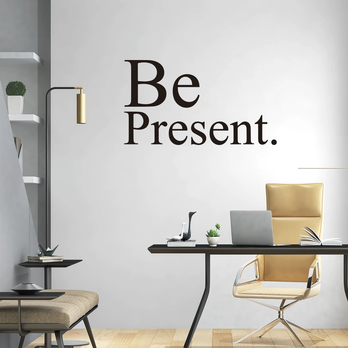 1pc Inspirational Quote Wall Sticker Diy Wallpaper Waterproof Wall Art Decal Removable Wall Stickers Home Decor Wall Stickers