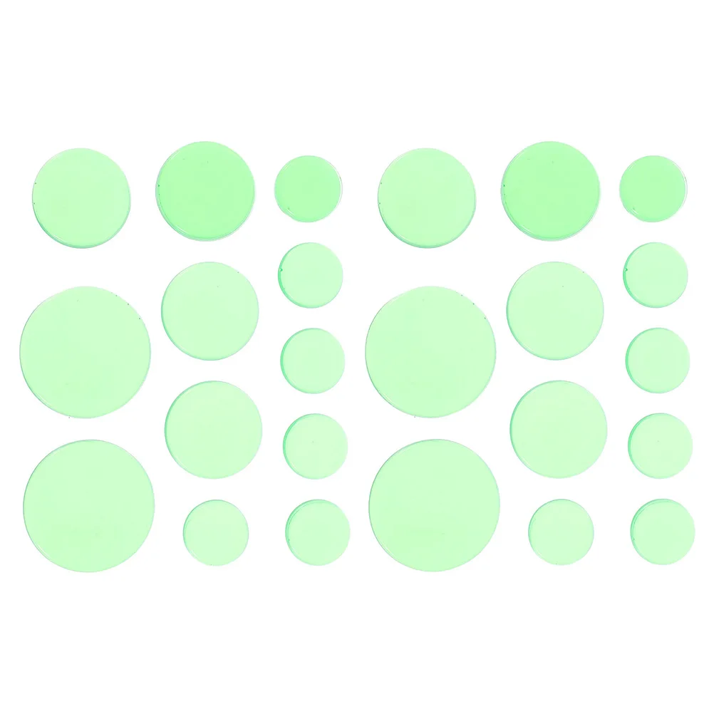 

24pcs Drum Mute Pads Snare Dampeners Silicone Gel Practice Cushions Green 12 Pieces 2 Sheets Decrease Volume Control