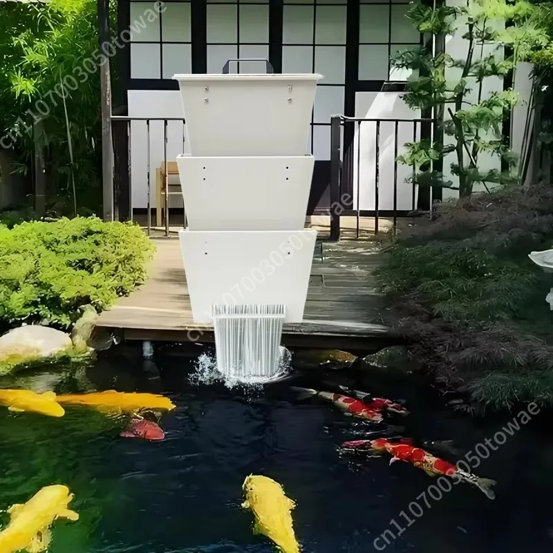 Bacteria House Media Koi Pond Bakki Shower Filter Home Use Aquarium Fish Tank Filtration Equipment Trickle Tower Filter