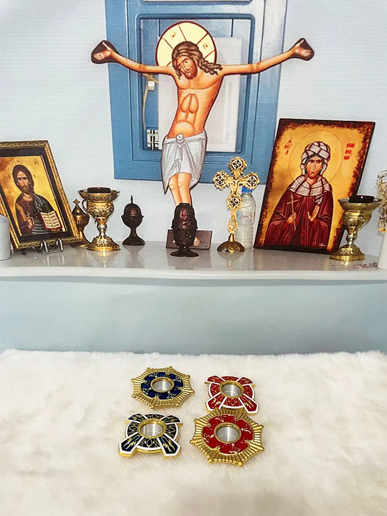 eisernes kreuz kreuz deko katholische kreuz russisch ortodoxische kreuz Persönliche relic brust schutzhülle mit golReligious Produkte Orthodoxie Liefert Legierung Kreuz Hersteller Direkt verkäufe 3,5 CM – Detail 4