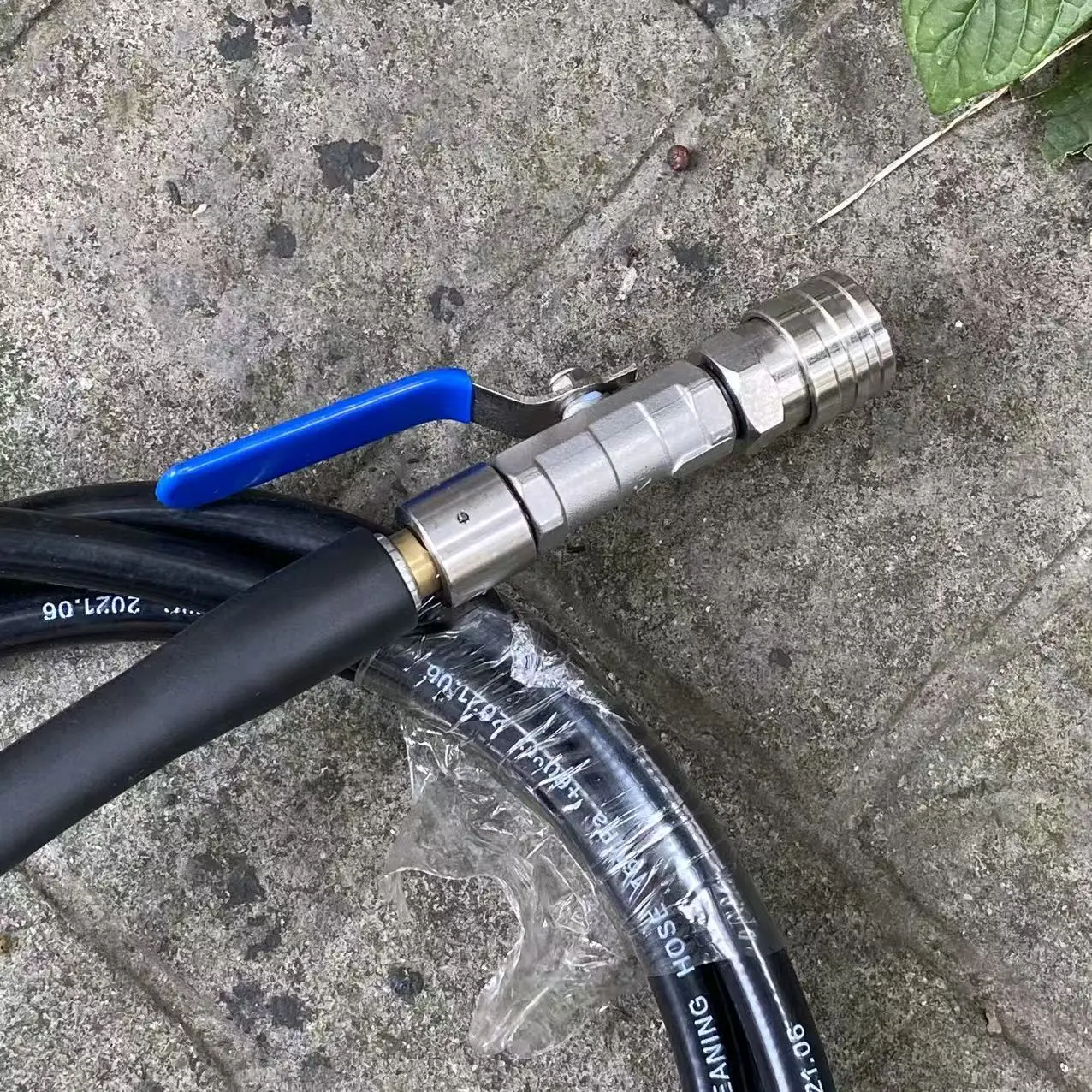 High Pressure Washer 1/4" Quick Connect With Valve For LAVOR, PARKSIDE PHD, WAP, DAEWOO DAX Hose Connector image 3