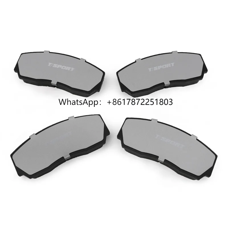 Pastilhas de freio de fábrica, lojas de freio, disco de pastilha de freio mtb preto para mini vw honda nissan lexus mazda cadillac