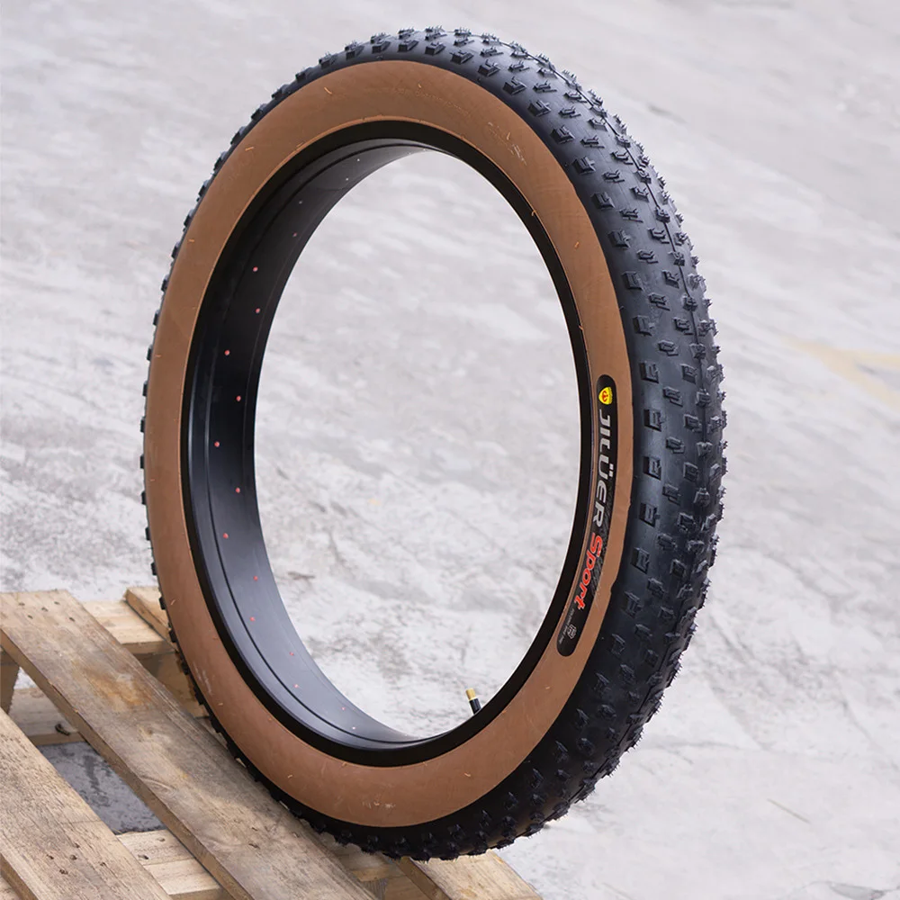 Bike Tires 20 x 3.0 / 26 x 4.0 / 20 x 4.0 Inch Fat Bike Inner Tube Rubber Bike Folding Tires Snow Beach Bicycle Replacement Tire