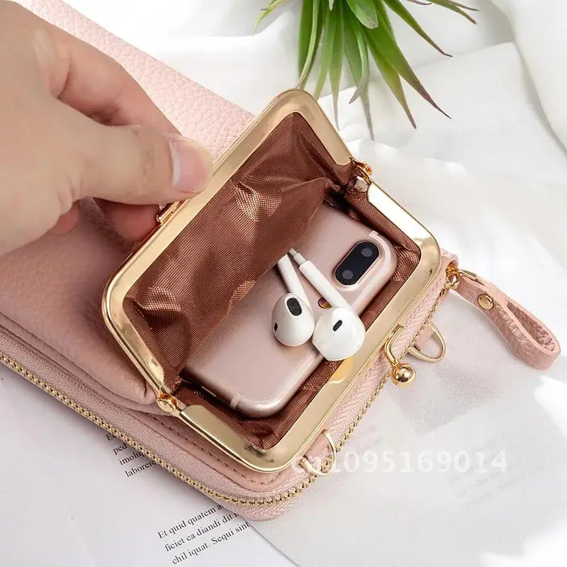 Leather Crossbody Bag For Women Fashion Ladies Mini Matte Small Shoulder Bag Handbag Clutch Messenger Leather Purse Phone bag